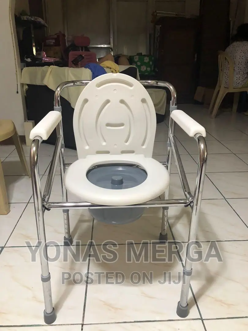 It Is Folding Commode Chair Can Be Placed Beside Of Patient