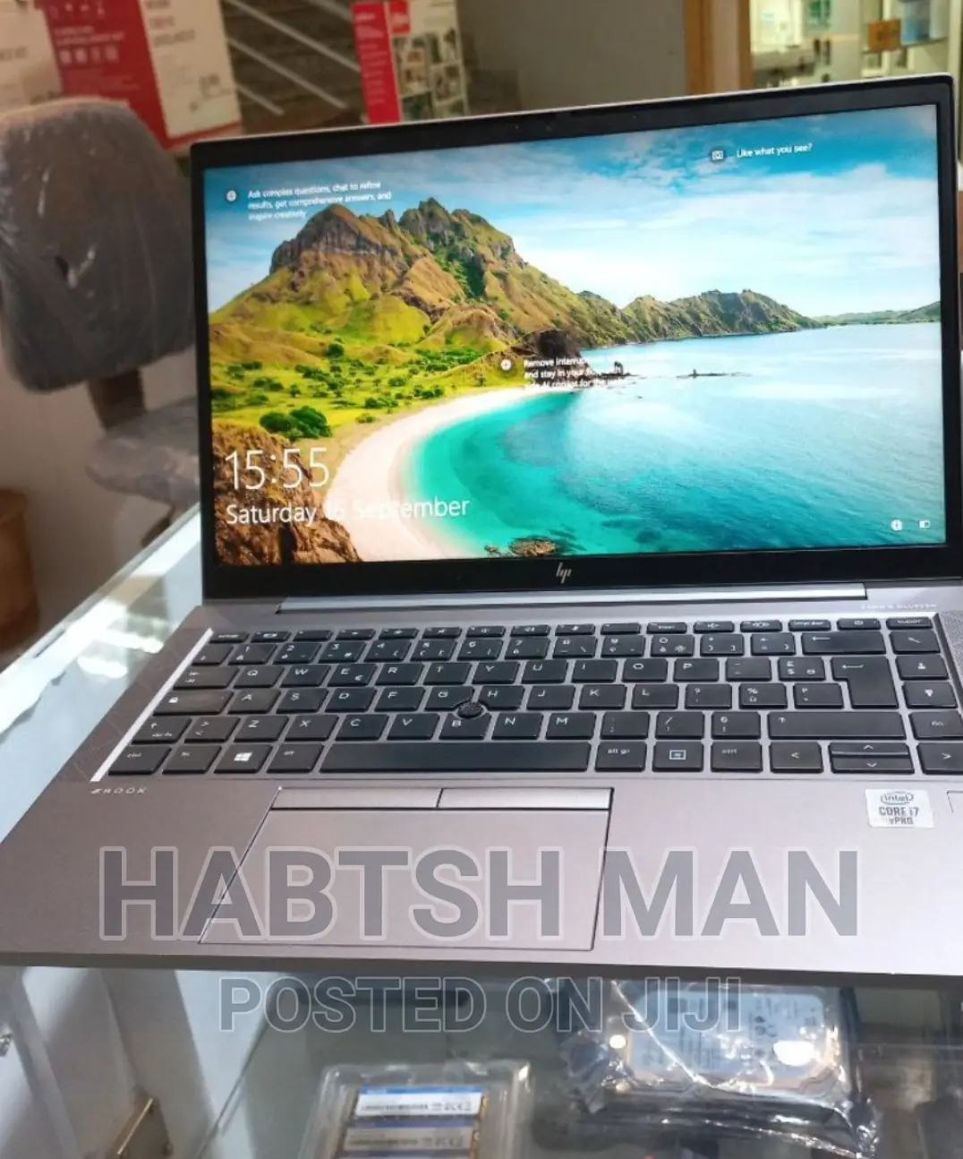 New Laptop HP ZBook 14 16GB Intel Core I7 SSD 512GB