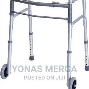 The Lumex Dual-Release Folding Walker With 5"