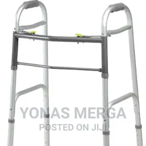 The Lumex Dual-Release Folding Walker With 5"
