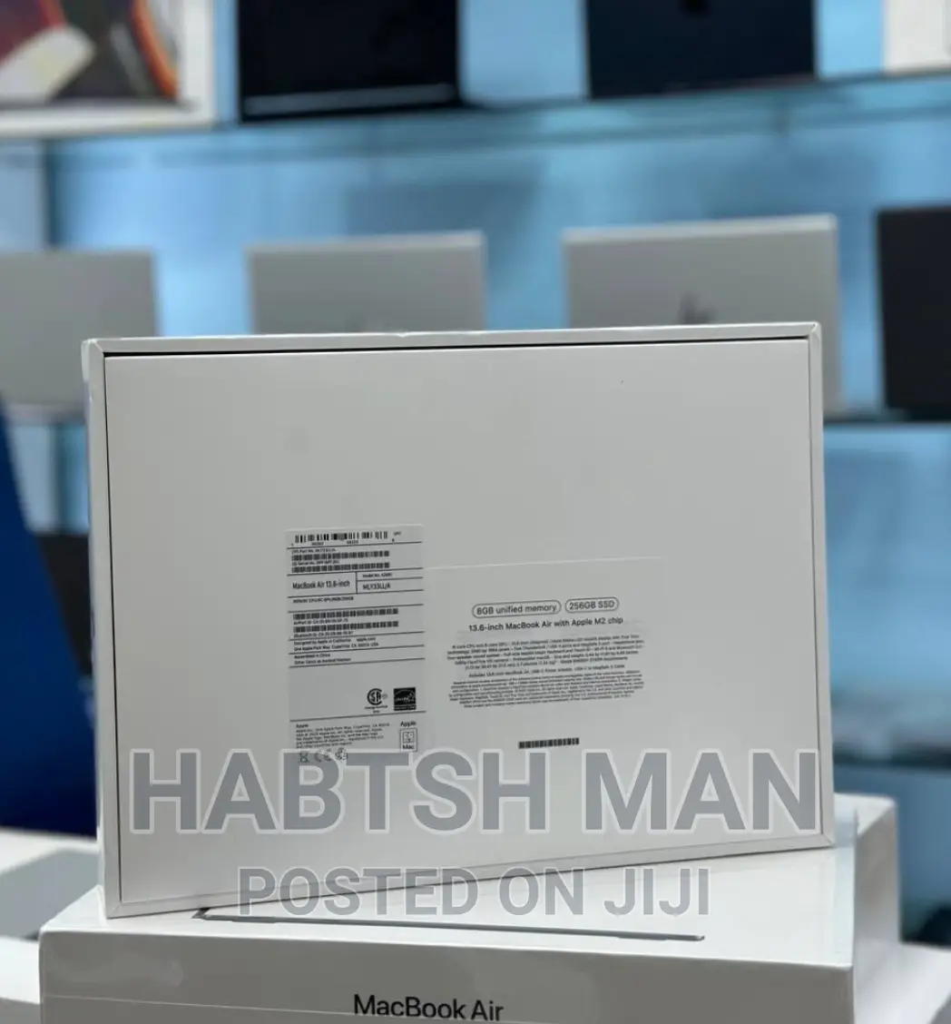 New Laptop Apple MacBook 8GB Apple M2 SSD 256GB