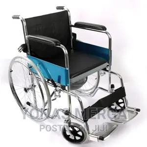Photo - Multiple Function Fold Commode Wheelchair,Toilet Seat