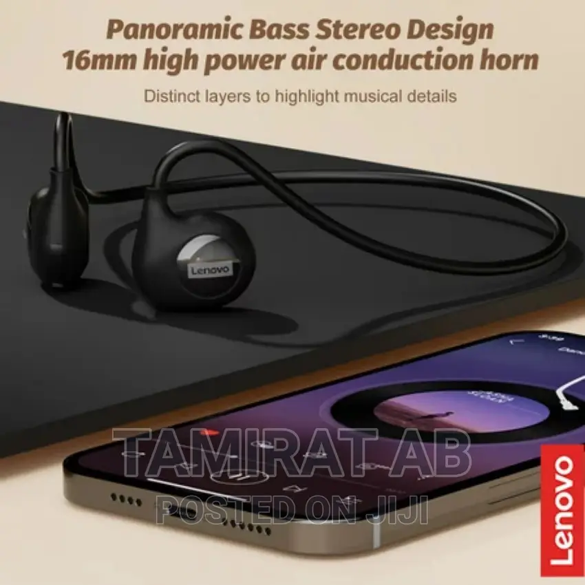 Lenovo XT95II Bluetooth Ear Hanging Neck Running Earphone