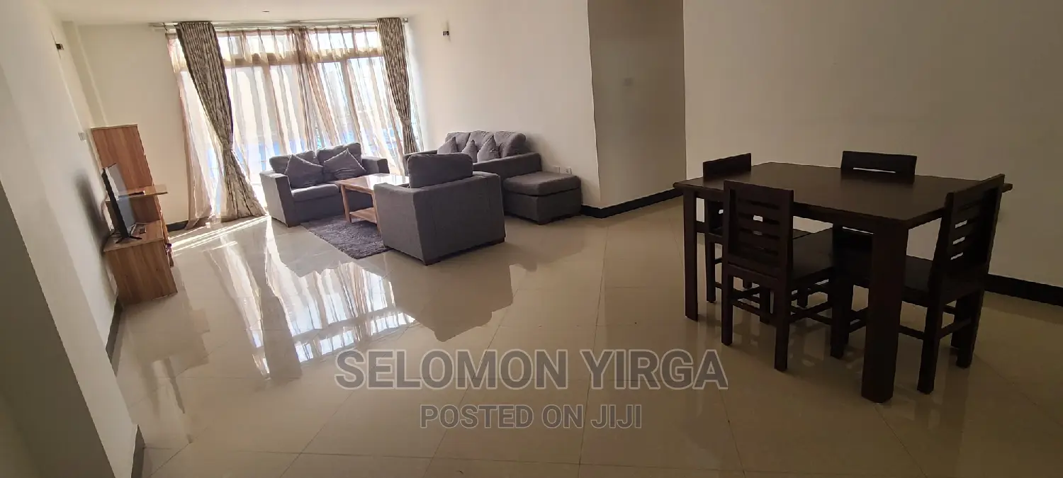 Furnished 3bdrm Apartment in አድስ አበባ, Bole for rent