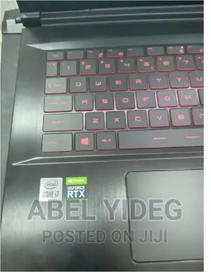 New Laptop MSI 16GB Intel Core I7 SSD 512GB