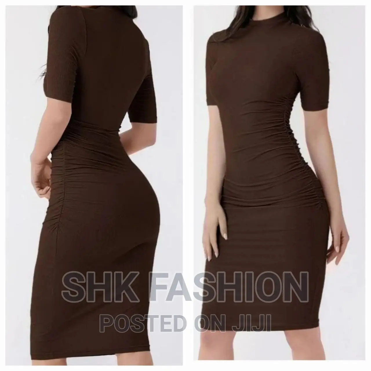 Unity Mock Neck Bodycon Dress