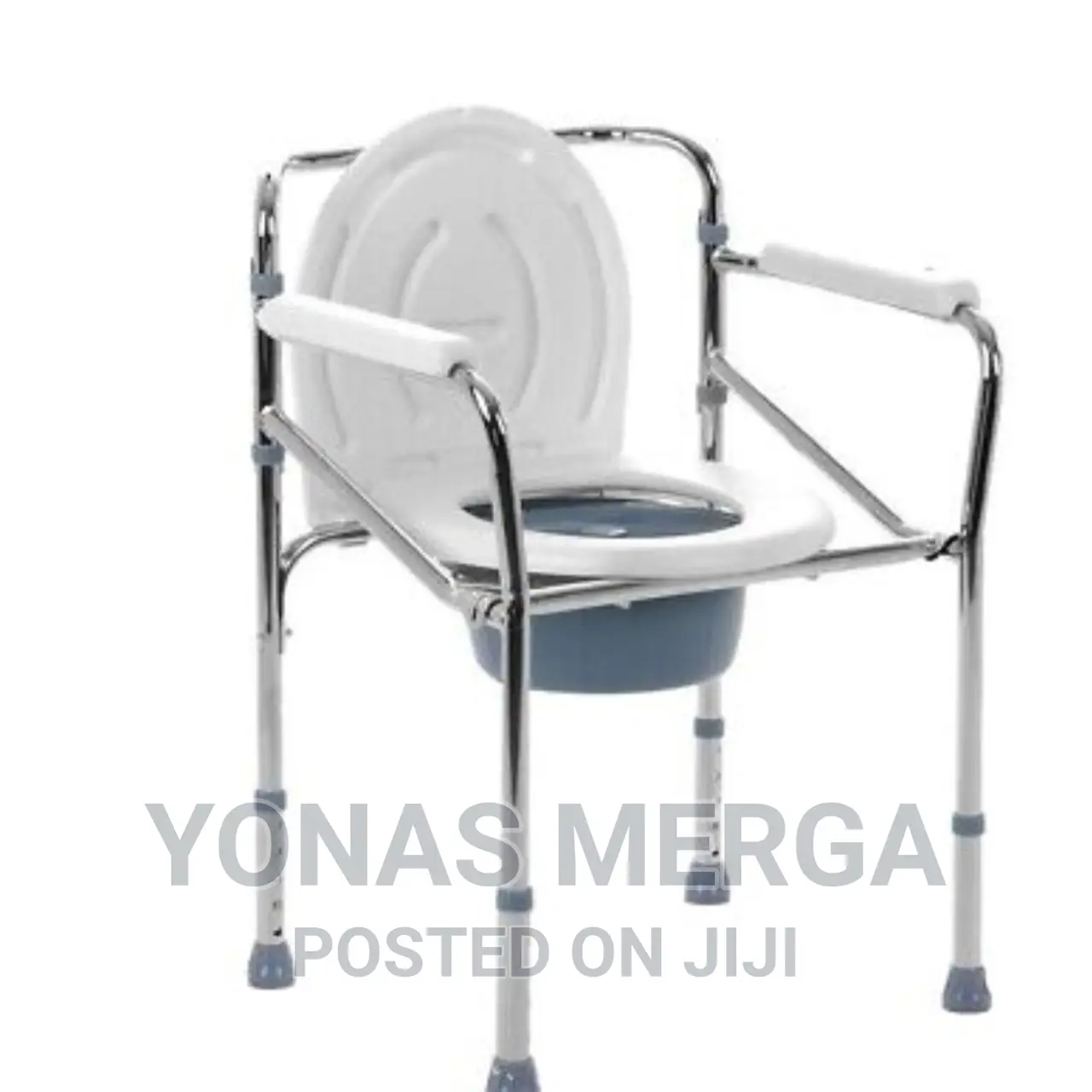 Bedside Toilet, Raised Toilet Folding Commode Chair
