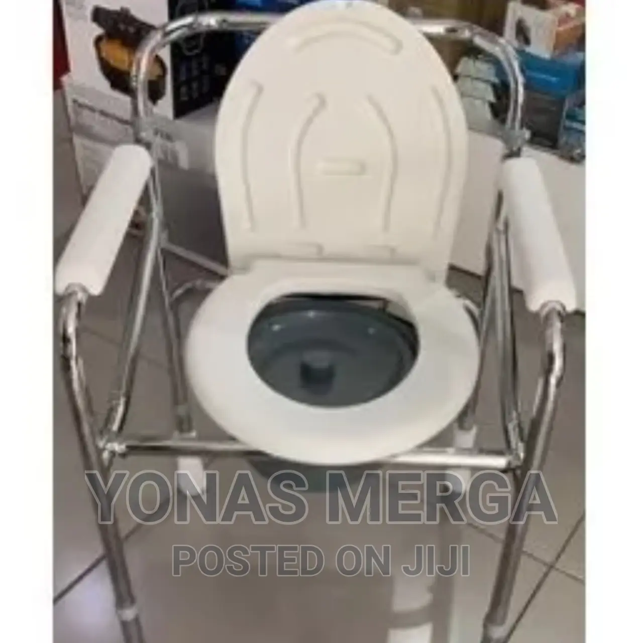 Commode Chair Supports 350 Lb