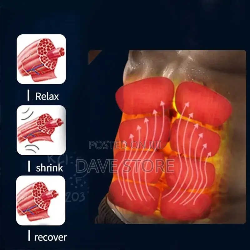 Ems Smart Muscle Tonerለሰውነት ቅርፅ ያወጣል