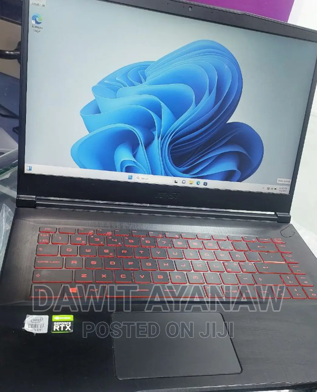 New Laptop MSI 16GB Intel Core I7 SSD 1T