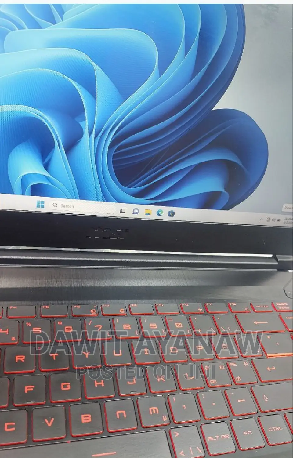 New Laptop MSI 16GB Intel Core I7 SSD 1T