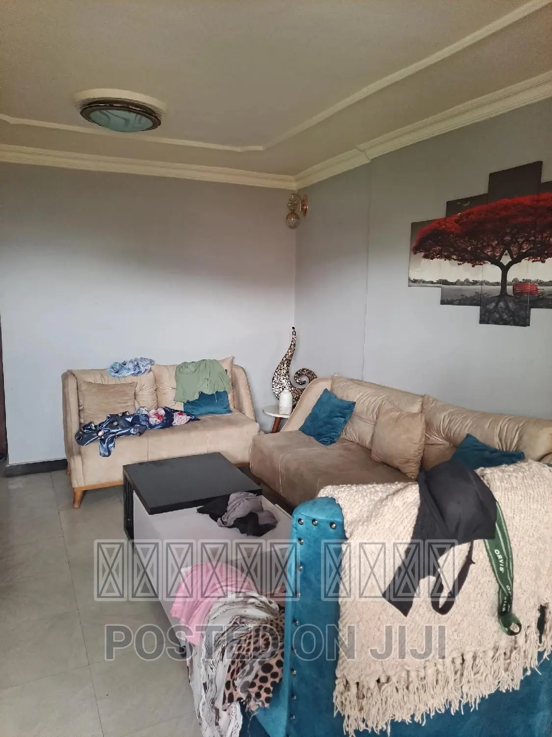 Furnished 3bdrm Condo in ሰሚት ኮንዶሚንየም, Bole for sale