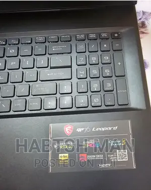 New Laptop MSI GF63 16GB Intel Core I7 SSD 1T