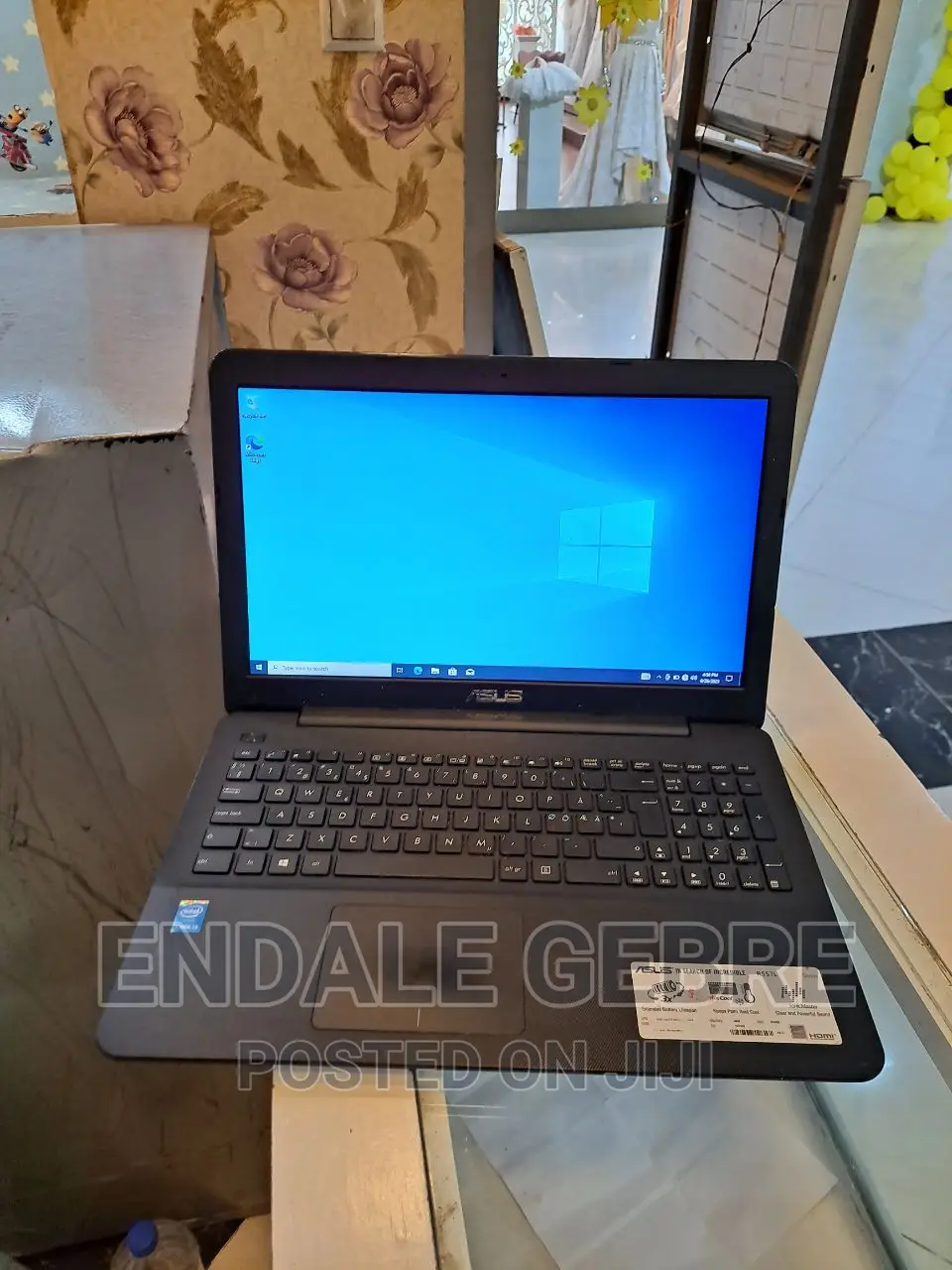 New Laptop Asus 4GB Intel Core I3 HDD 500GB