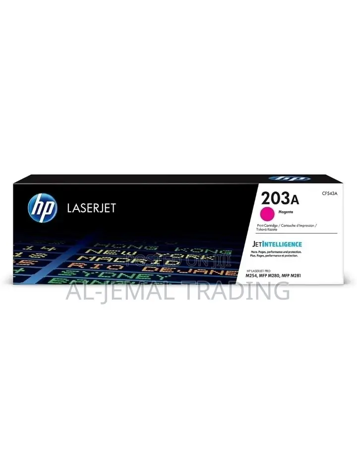 HP 203A Original Laserjet Toner Cartridge Set Multicolour