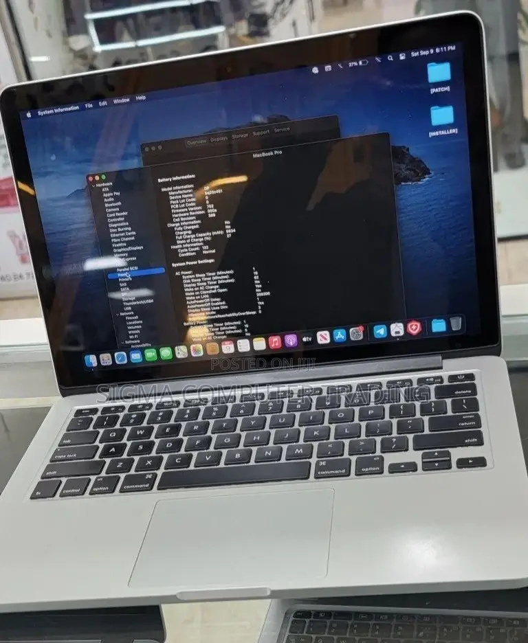 Laptop Apple MacBook Pro 2013 8GB Intel Core I5 SSD 128GB