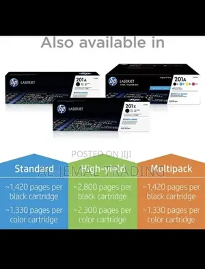 HP 201A Original Laserjet Toner Cartridge. (Set Multicolor)