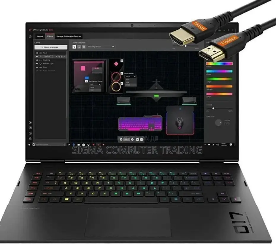New Laptop HP Omen 17 32GB Intel Core I7 SSD 1T