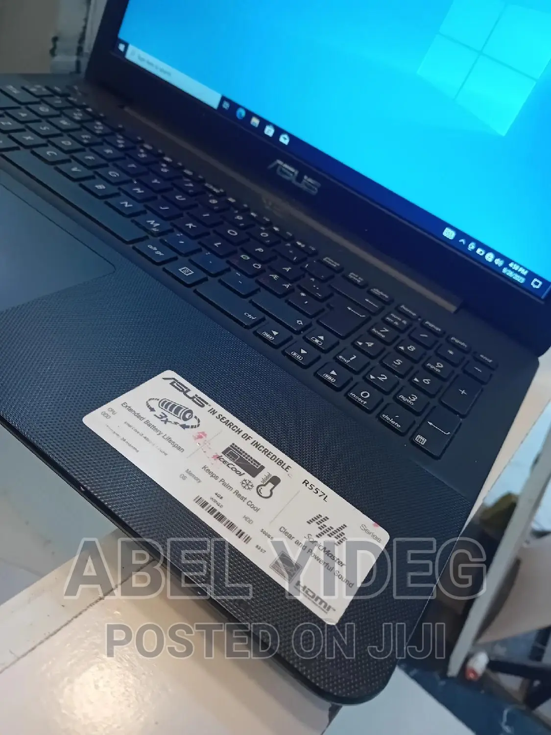 New Laptop Asus 4GB Intel Core I3 HDD 500GB