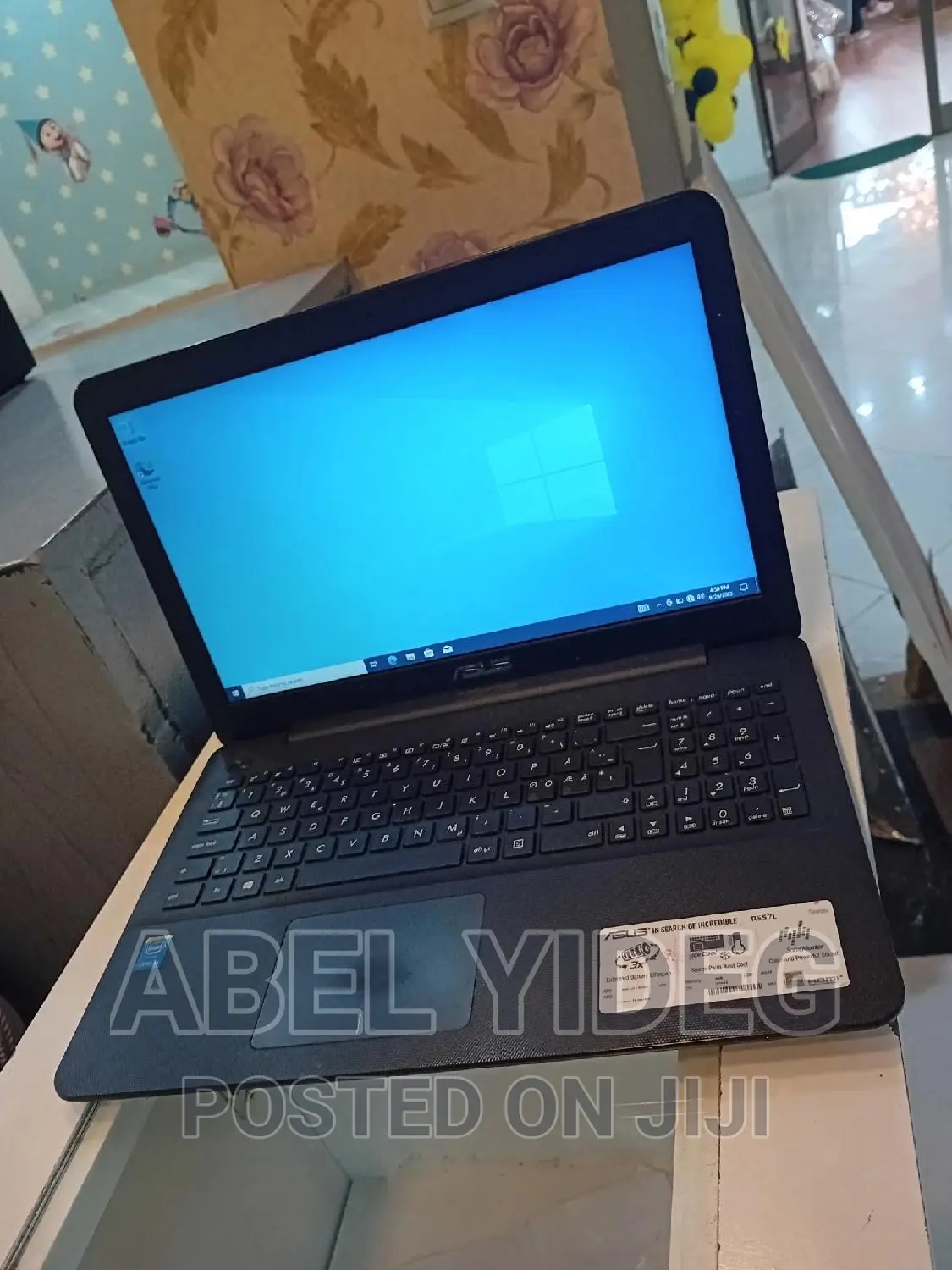 New Laptop Asus 4GB Intel Core I3 HDD 500GB