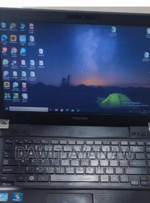 New Laptop Toshiba 4GB Intel Core I5 HDD 500GB