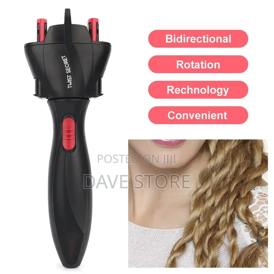 Rozia Hair Twister Machine በቀላሉ ቁጥርጥር፣ ፍሪዝ የሚሰሩበት ዘመናዊ ዕቃ