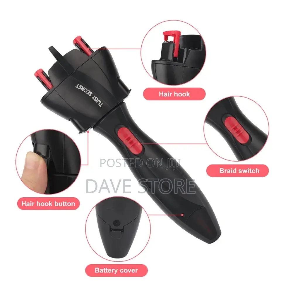 Rozia Hair Twister Machine በቀላሉ ቁጥርጥር፣ ፍሪዝ የሚሰሩበት ዘመናዊ ዕቃ