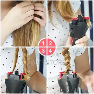 Rozia Hair Twister Machine በቀላሉ ቁጥርጥር፣ ፍሪዝ የሚሰሩበት ዘመናዊ ዕቃ