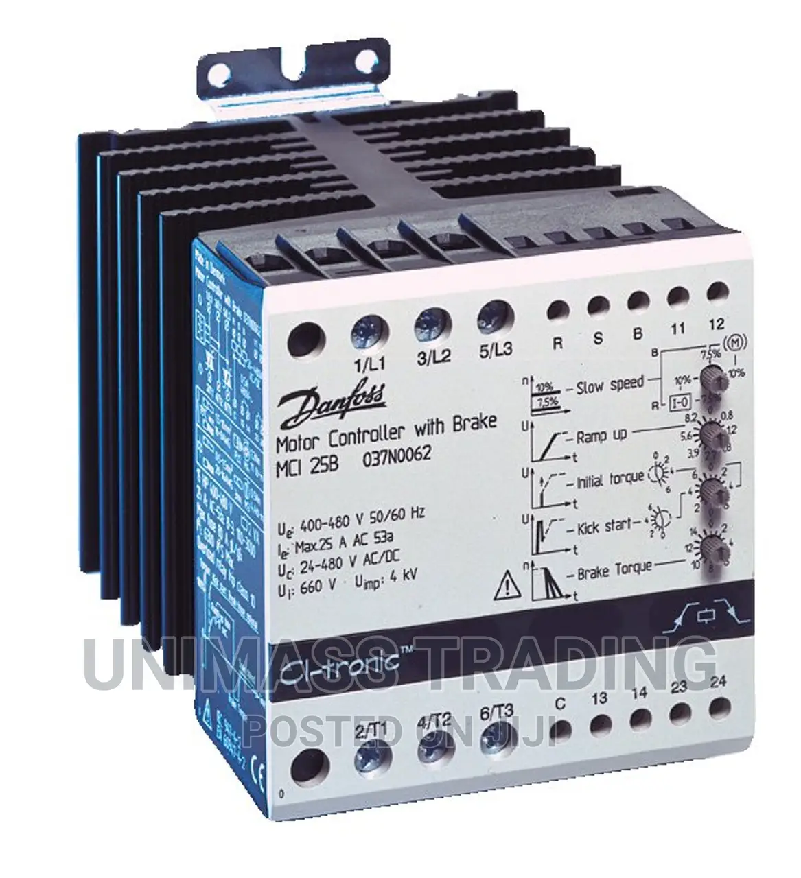 Motor Soft Starter,25amp,15amp