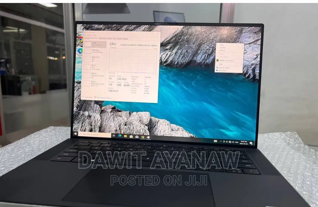 New Laptop Dell XPS 15 32GB Intel Core I7 SSD 512GB