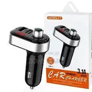 C7 Car Charger Smart Dual USB Multifunctional Car Charger