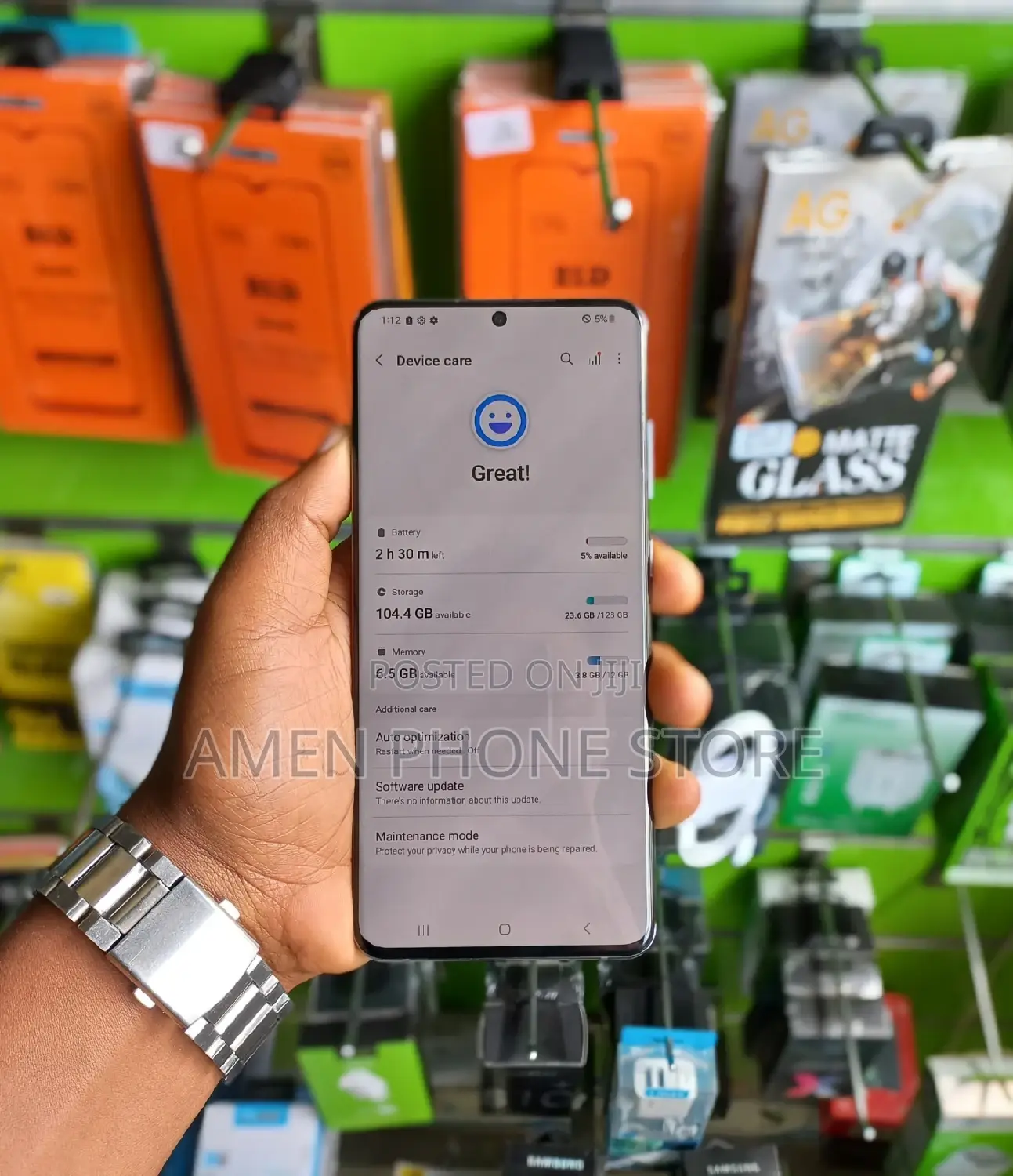 New Samsung Galaxy S20 Ultra 5G 128 GB Gray