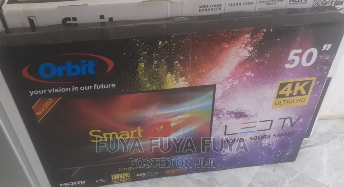 Orbit 50 Inchi Double Glass Smart 2023 Tv