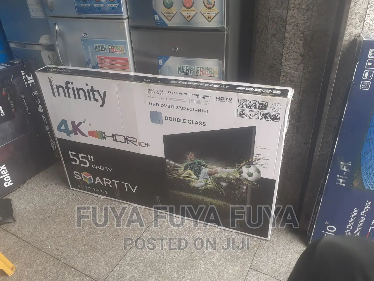 Infinity 55 Inchi Double Glass Smart 2023 Tv
