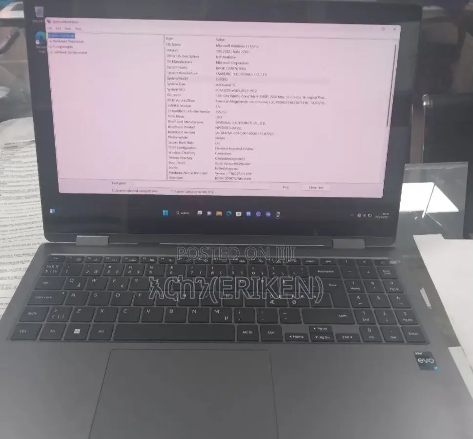 New Laptop Samsung NP-X360 16GB Intel Core I7 SSD 1T