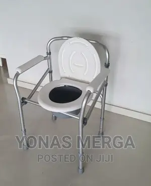 Commode Chair Strong Durable- Accomodates Upto 150 KG User