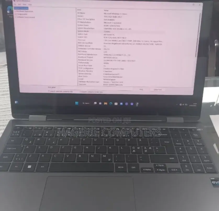 New Laptop Samsung NP-X360 16GB Intel Core I7 SSD 1T