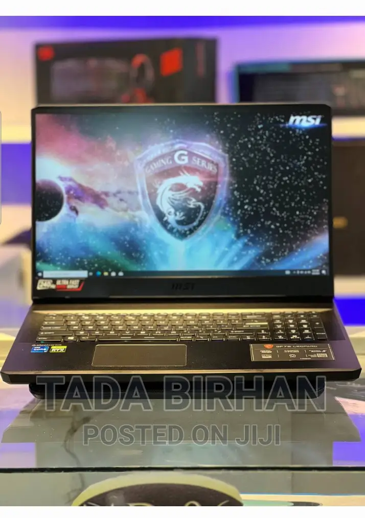 New Laptop MSI GF63 1GB Intel Core I7 SSD 1T