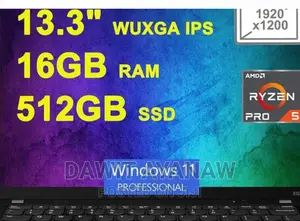 New Laptop Lenovo 16GB AMD Ryzen 5 SSD 512GB