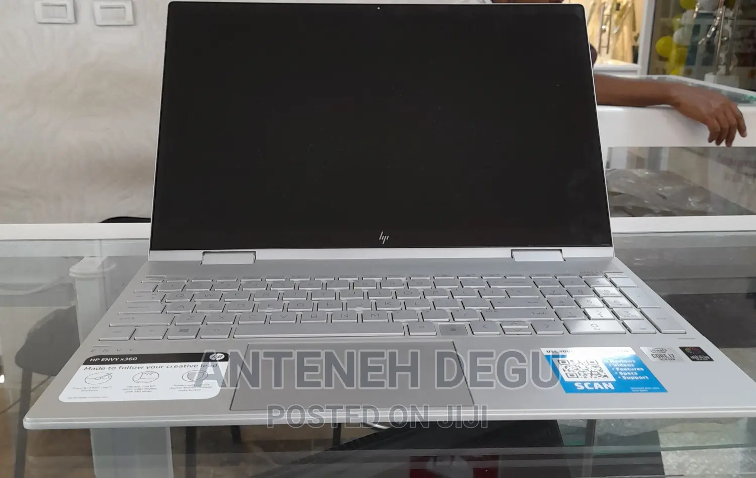 New Laptop HP Envy X360 12GB Intel Core I7 SSD 512GB