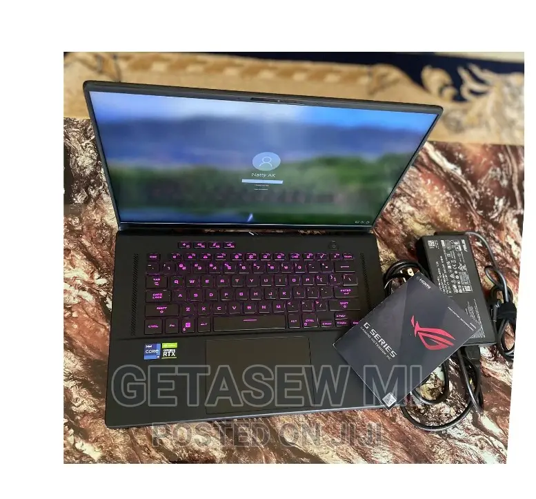 New Laptop Asus ROG Zephyrus M16 GU603HR 16GB Intel Core I9 SSD 1T