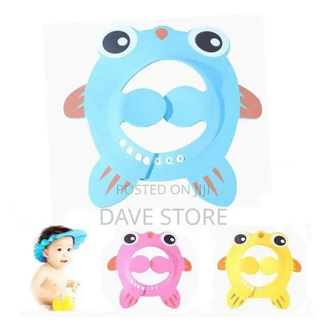 የጆሮ መሸፈኛ ያለው Baby Shower Cap