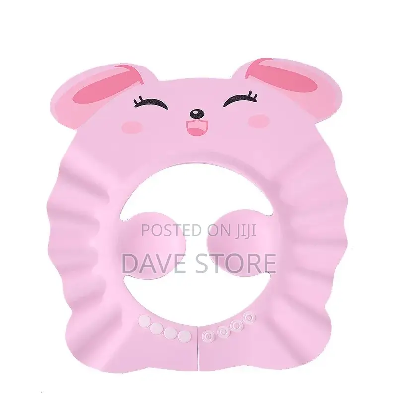 የጆሮ መሸፈኛ ያለው Baby Shower Cap