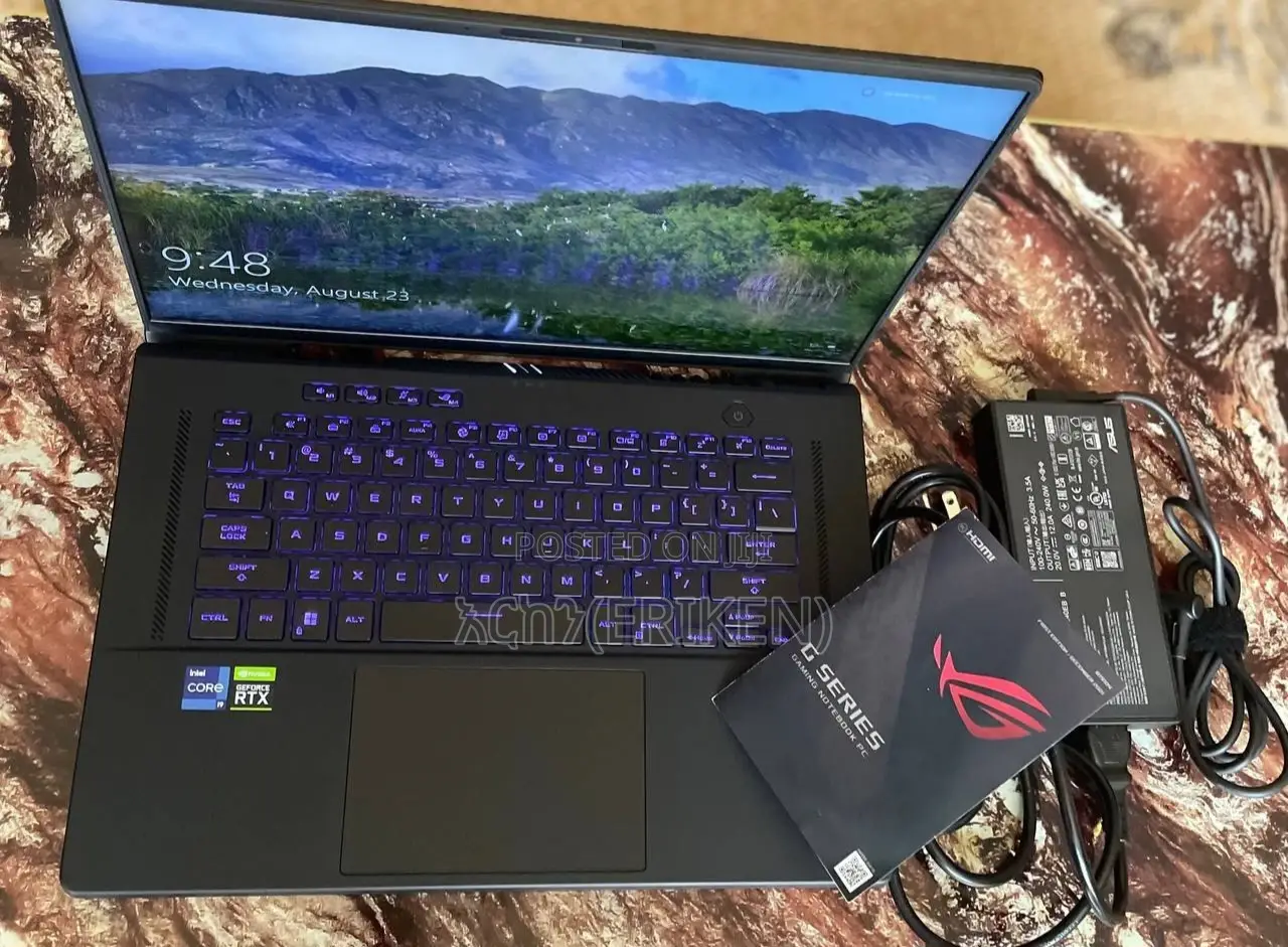 New Laptop Asus ROG Zephyrus M16 GU603HR 16GB Intel Core I9 SSD 1T