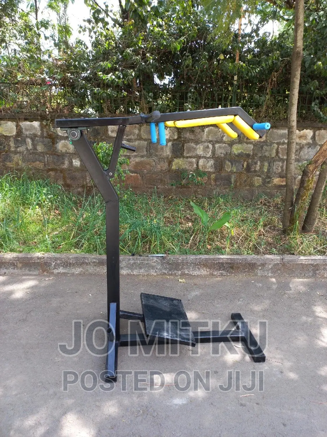 Plate Loaded Squat and Shoulder Press