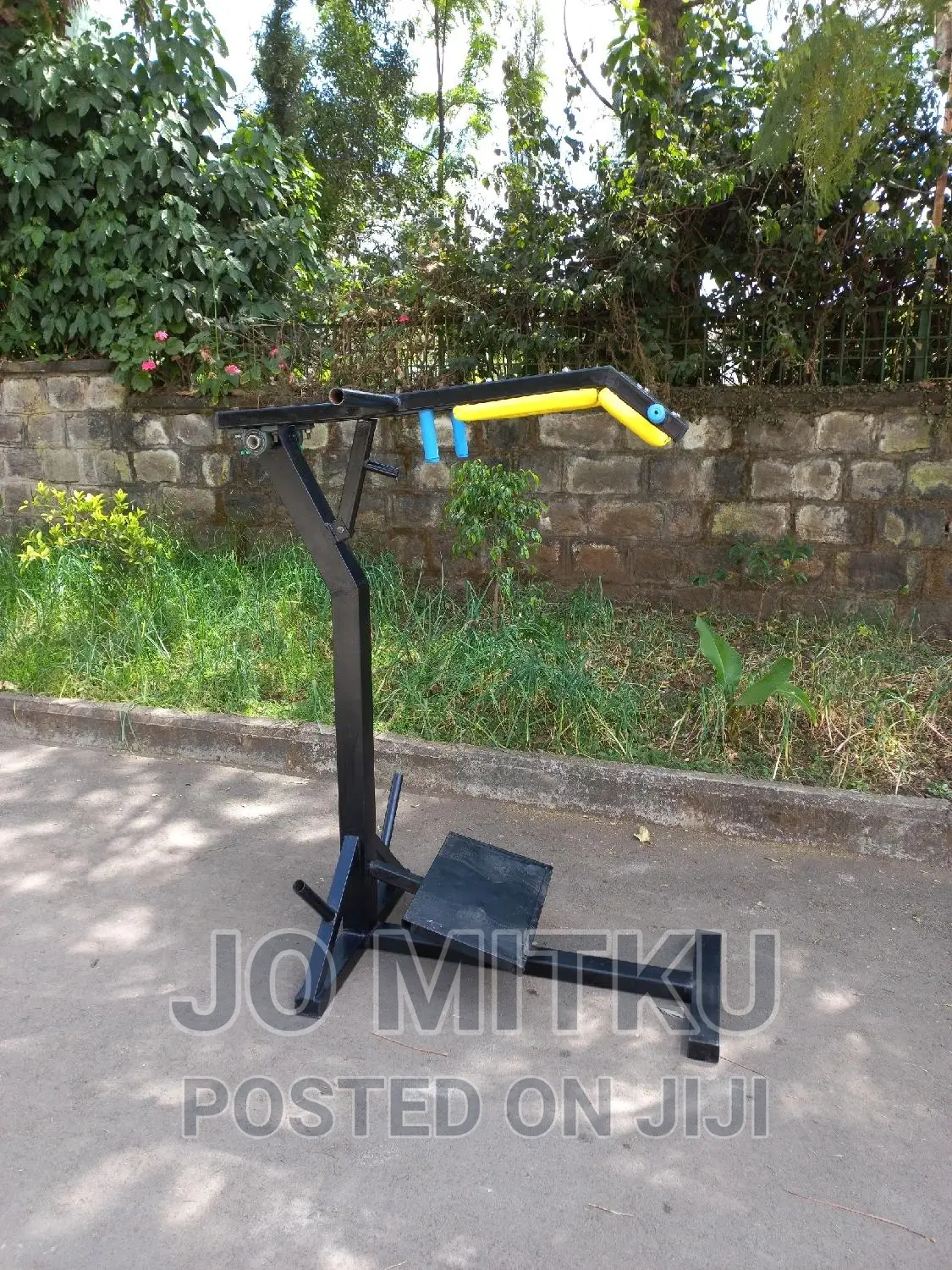 Plate Loaded Squat and Shoulder Press