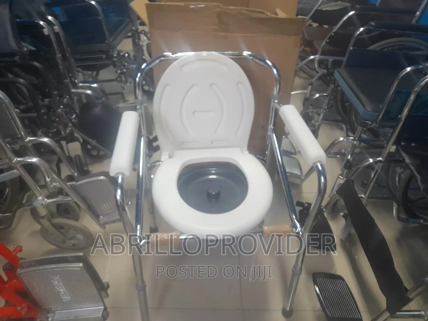Shower Chair / Commode Chair / Beside Chair