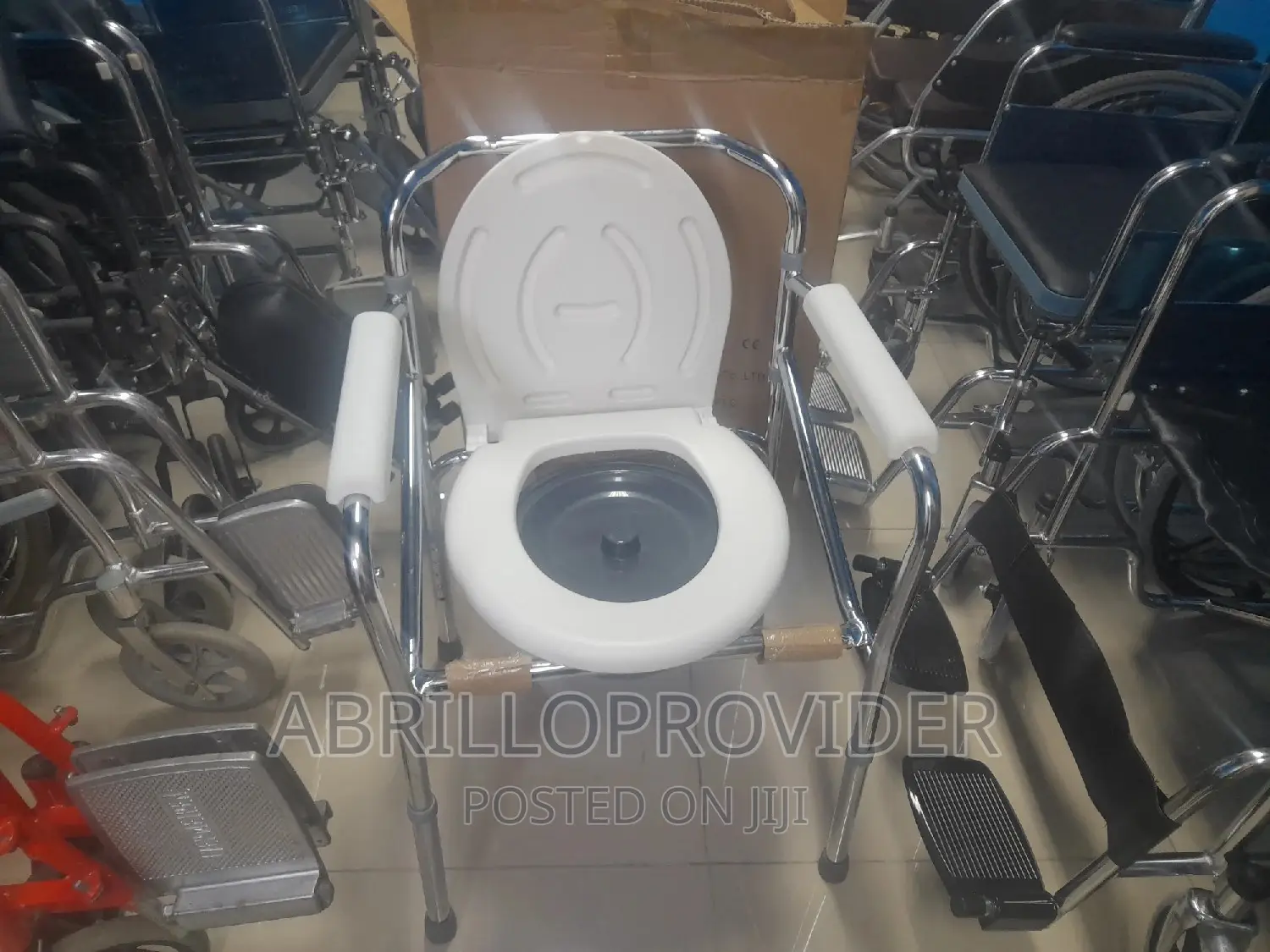 Shower Chair / Commode Chair / Beside Chair