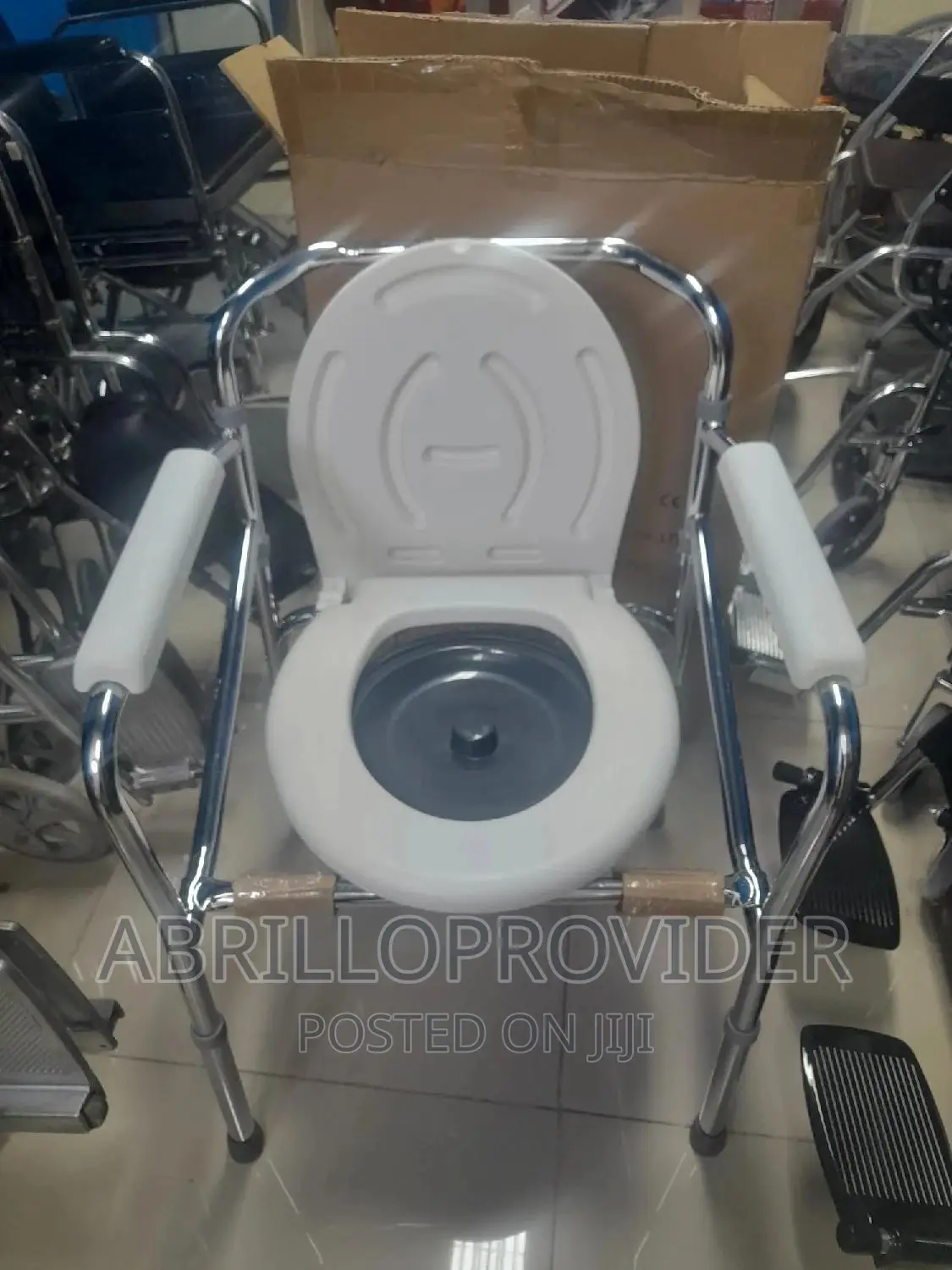 Shower Chair / Commode Chair / Beside Chair