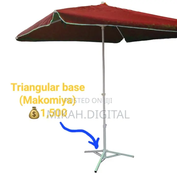 2m Single Layer Rectangular Umbrella for Cafe, Restaurant, Garden
